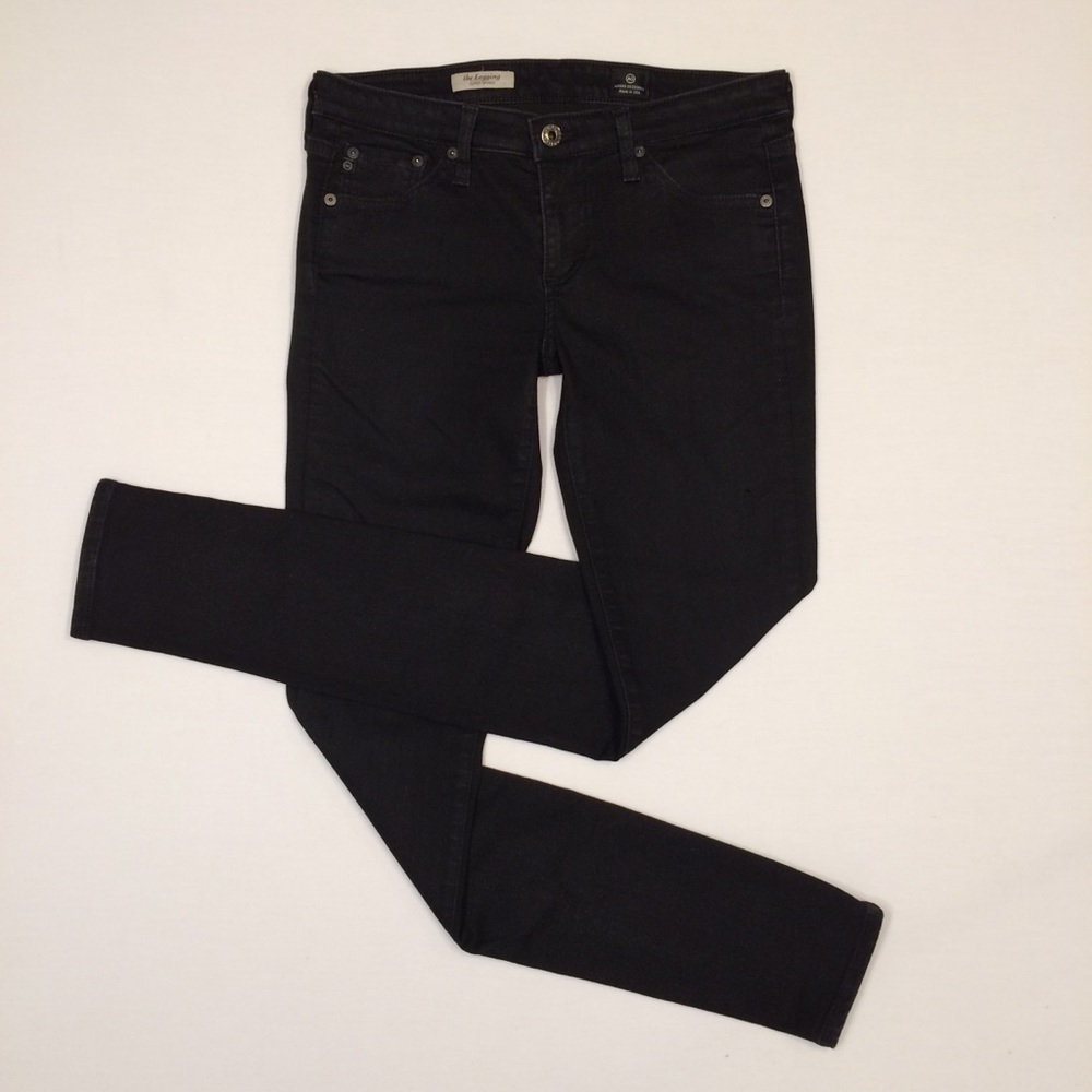 AG the Legging Shimmery and Black Super Skinny - Picture 4 of 7